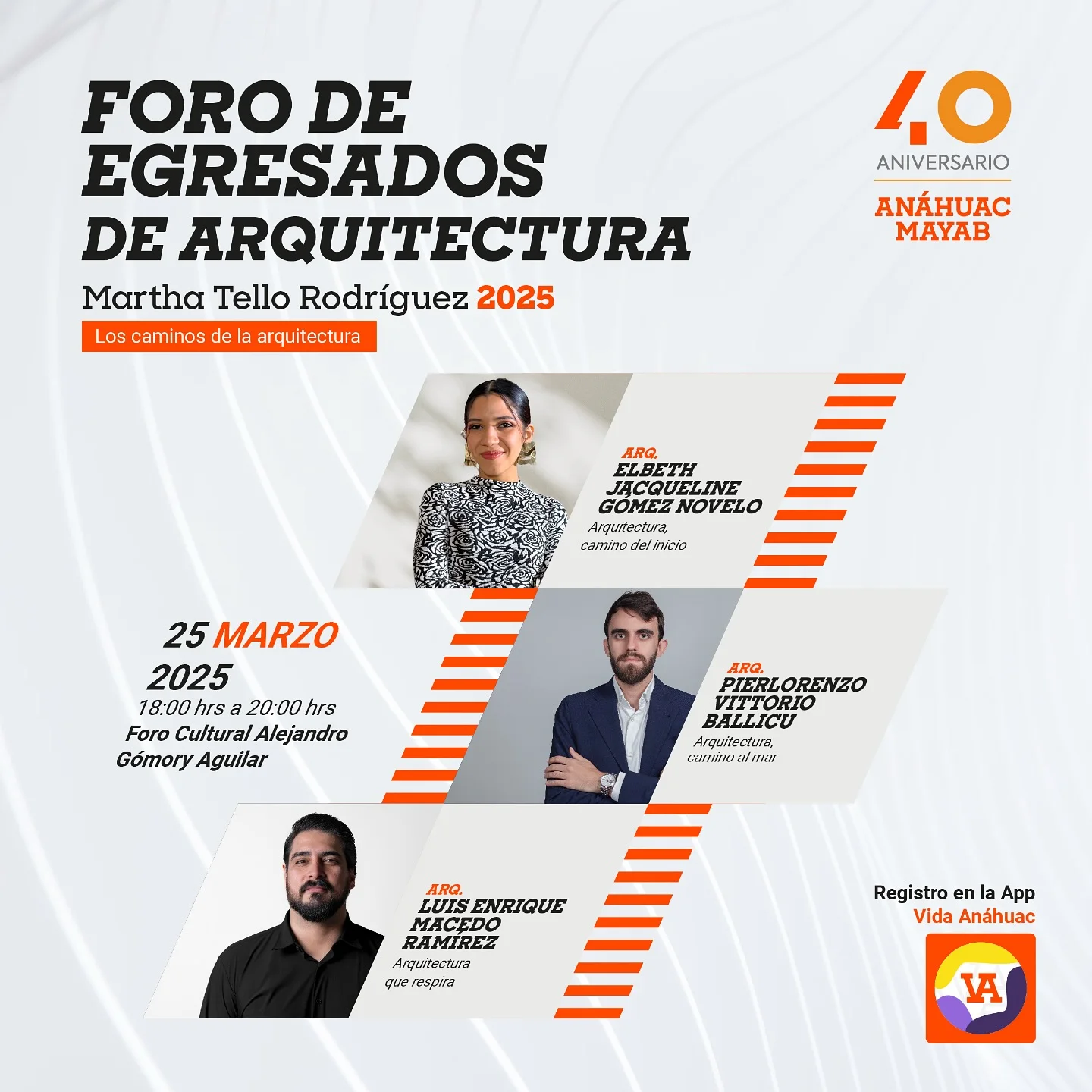 FORO DE EGRESADOS DE ARQUITECTURA